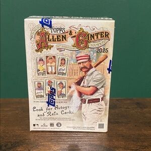 2025 Topps Allen & Ginter Baseball Factory Sealed Blaster Box. NIB.